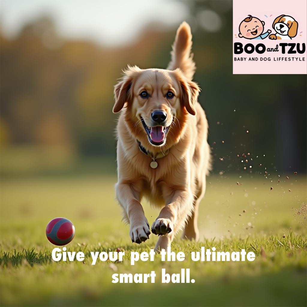 Smart Bouncing Ball for Large Dogs